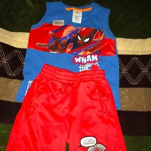 Set short & shirt Spiderman, Brand Disney